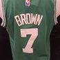 Jaylen Brown Boston Celtics Official Basketball Jersey Green