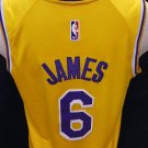 Lebron James Los Angeles Lakers Jersey #6 yellow
