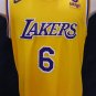 Lebron James Los Angeles Lakers Jersey #6 yellow