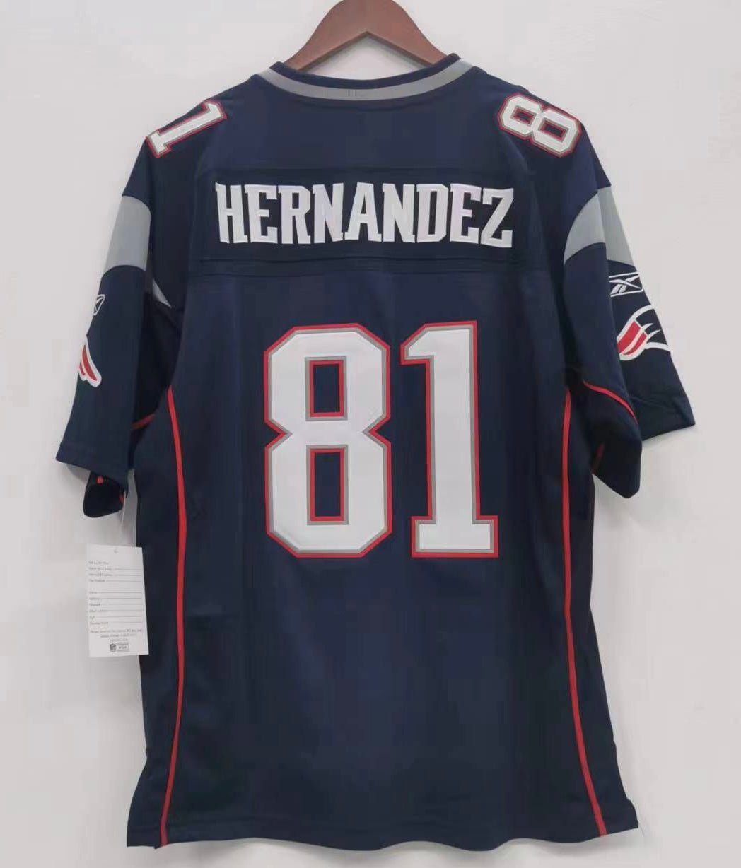 Aaron Hernandez New England Patriots Official Football Jersey