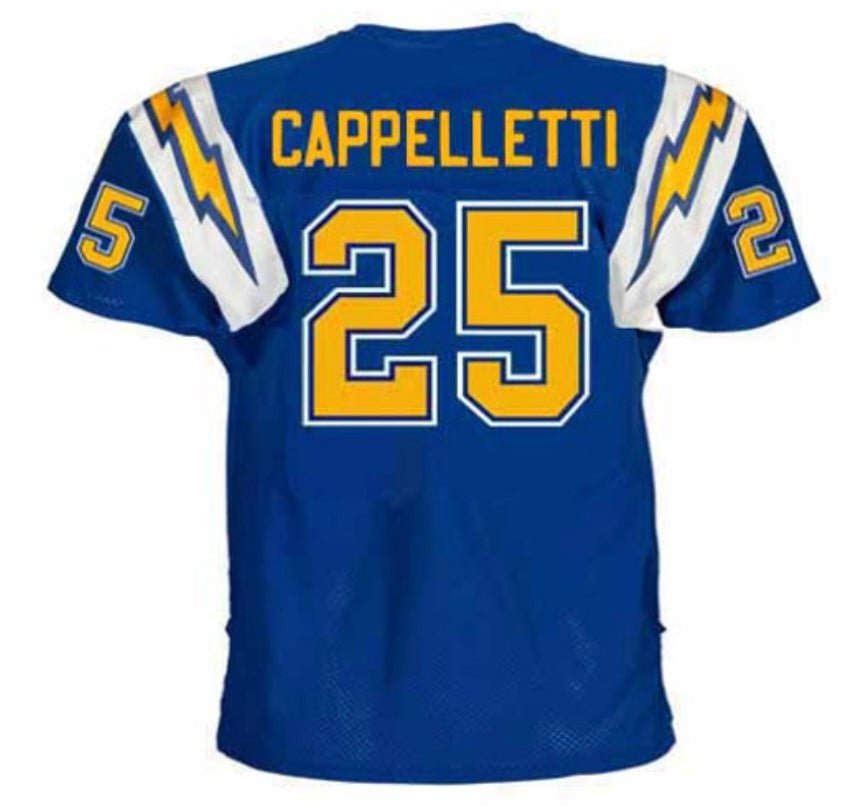 John Cappelletti San Diego Chargers Football Mitchell & Ness Jersey