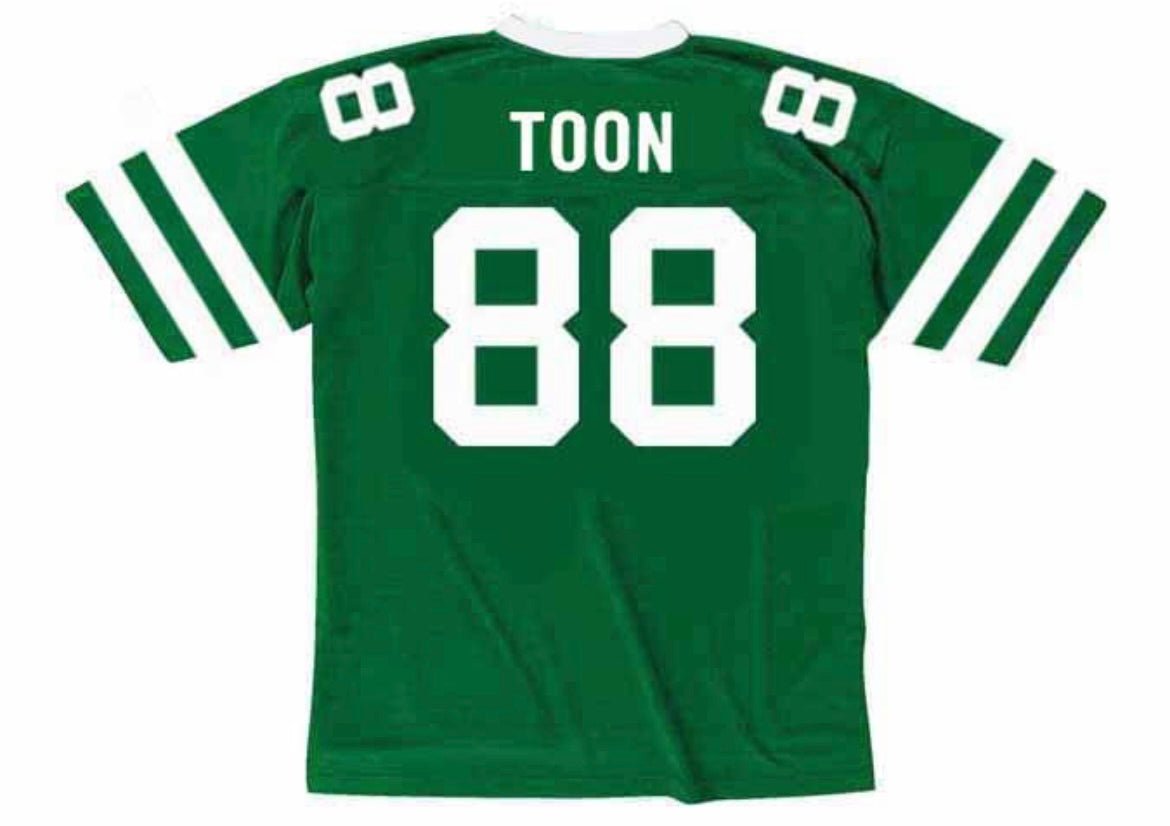Al Toon New York Jets Official Football Mitchell & Ness Jersey