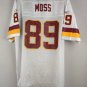 Santana Moss Washington Redskins Commanders customized Mitchell & Ness Jersey white