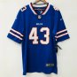 Terrel Bernard Buffalo Bills Football official Jersey blue
