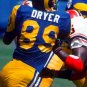 Fred Dryer Los Angeles Rams Football Mitchell & Ness Jersey