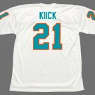 Jim Kiick Miami Dolphins Football Mitchell &  Ness Jersey white