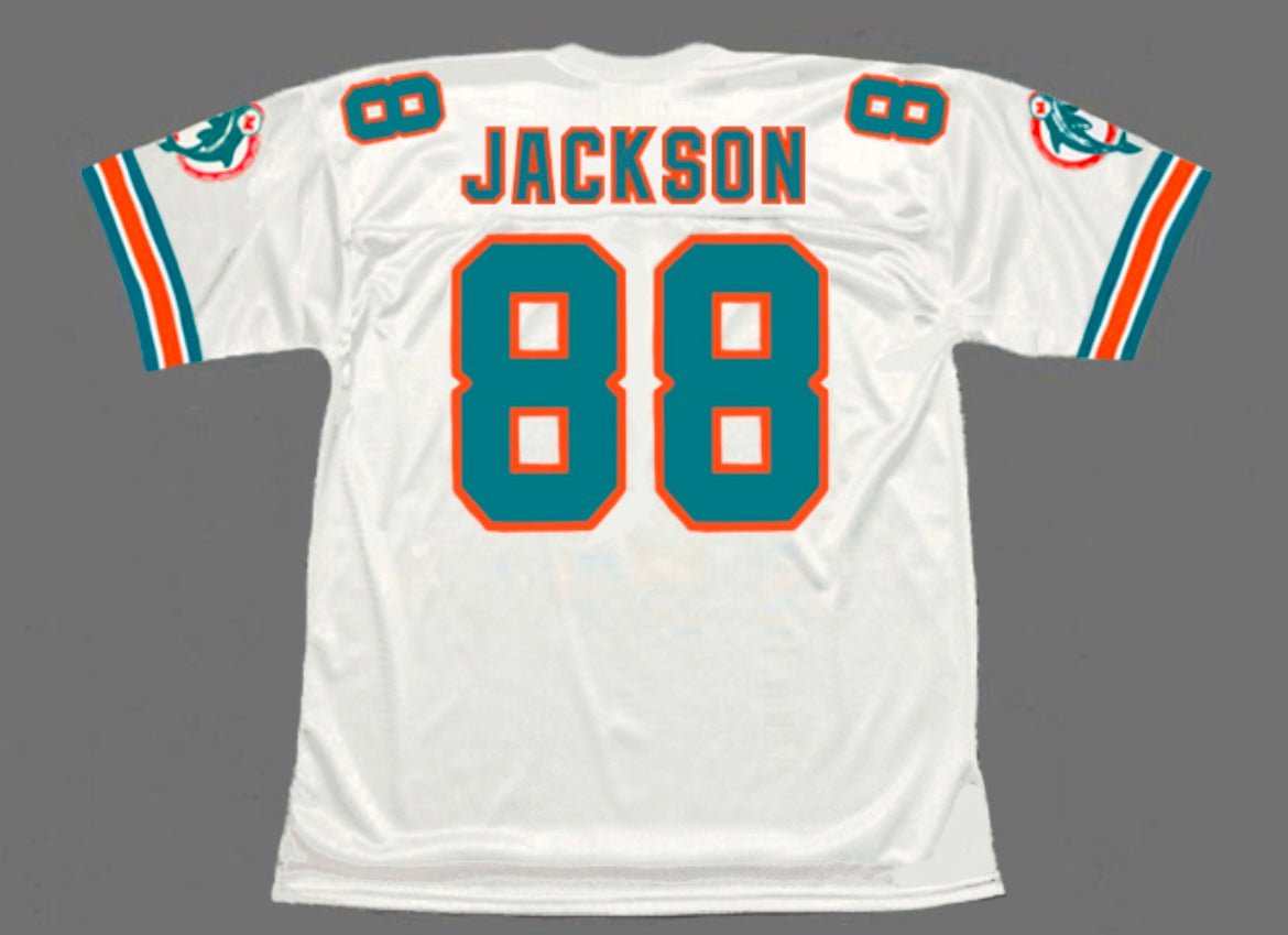 Keith Jackson 1994 Miami Dolphins Football Mitchell & Ness Jersey