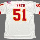 Jim Lynch 1969 Kansas City Chiefs Football Mitchell & Ness Jersey white
