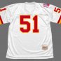 Jim Lynch 1969 Kansas City Chiefs Football Mitchell & Ness Jersey white