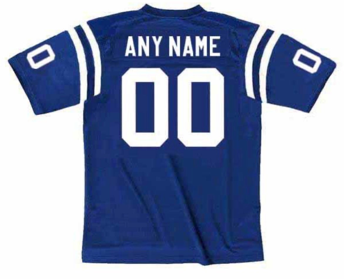 Any name & Number Indianapolis Colts Football Mitchell & Ness Jersey