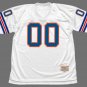 Any name & Number Denver Broncos Football Mitchell & Ness Jersey white