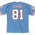 Ernest Givens Houston Oilers 1994 Football Mitchell & Ness Jersey