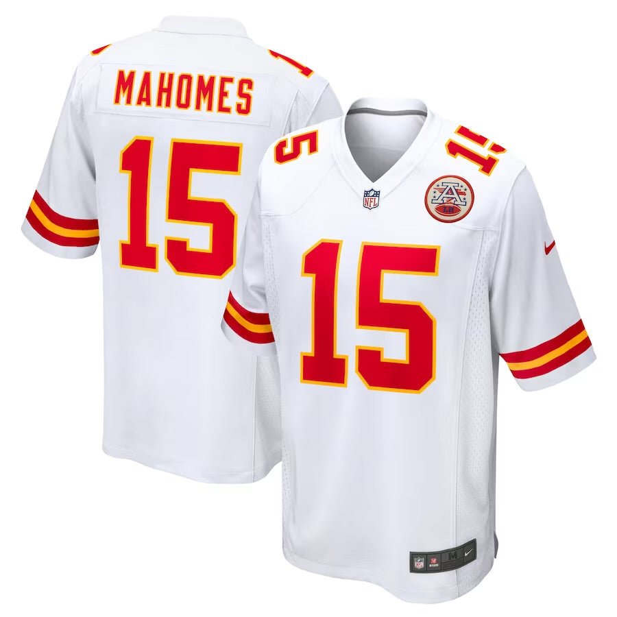 Patrick Mahomes Kansas City Chiefs Jersey white