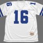 Steve Pelleur Dallas Cowboys Official Football Jersey white Mitchell & Ness