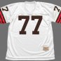 Ozzie Newsome Cleveland Browns Official Football Mitchell & Ness Jersey white