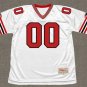 Any name & Number 1980&acirc;��s Atlanta Falcons Football Mitchell & Ness Jersey white