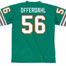 John Offerhahl Miami Dolphins Football Mitchell  & Ness Jersey