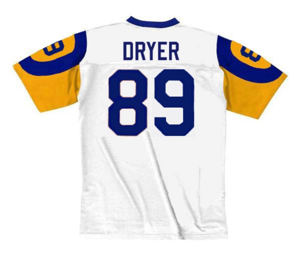 Fred Dryer Los Angeles Rams Football Mitchell  & Ness Jersey