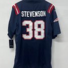 Rhamondre Stevenson New England Patriots Football Official Jersey blue