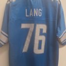 T.J. Lang Detroit Lions Official Football Jersey