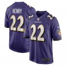 Derrick Henry Baltimore Ravens Official  Football Jersey purple