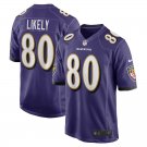 Isaiah Likely Baltimore Ravens Official Football Jersey Purple