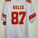 Travis Kelce Kansas City Chiefs Jersey White Classic Authentics