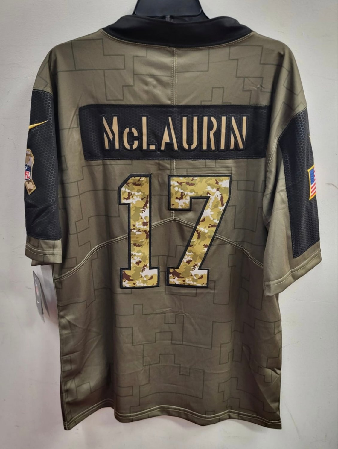 Terry McLaurin Washington Commanders Redskins salute to service Jersey