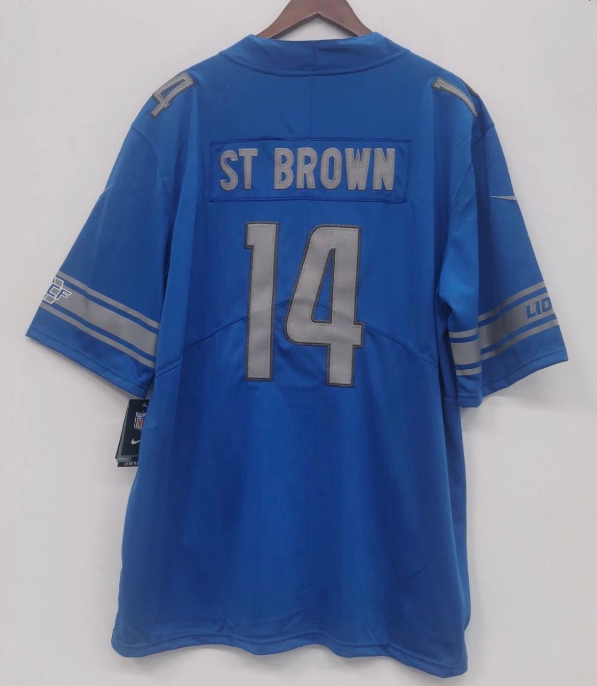 Amon-Ra St. Brown Detroit Lions Official Football Jersey
