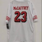 Christian McCaffrey San Francisco 49ers Football Jersey white