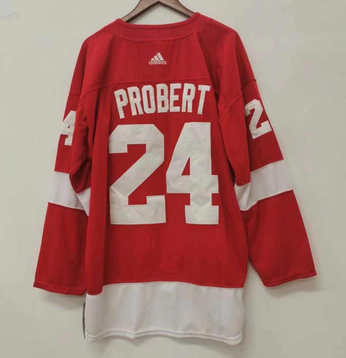 Bob Probert Detroit Red Wings Official Hockey Jersey