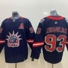 Mika Zibanejad New York Rangers Official Hockey Jersey Statue of Liberty