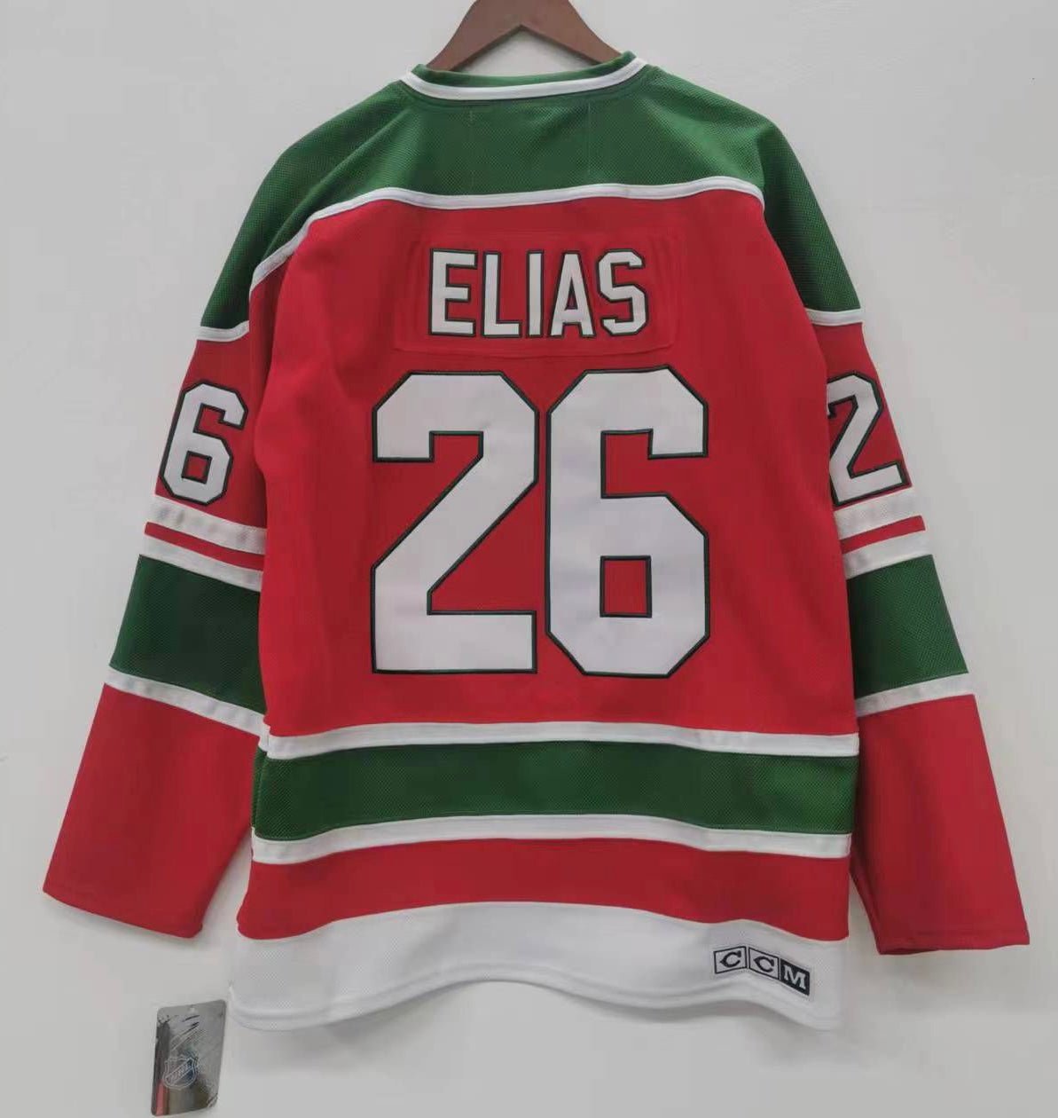 Patrik Elias Eli&Atilde;&iexcl;? New Jersey Devils Jersey green