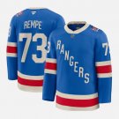 Mens New York Rangers #73 Matt Rempe Fanatics 100th Anniversary Premium Centennial Jersey