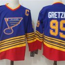 Wayne Gretzky St. Louis Blues Official Hockey CCM Jersey blue