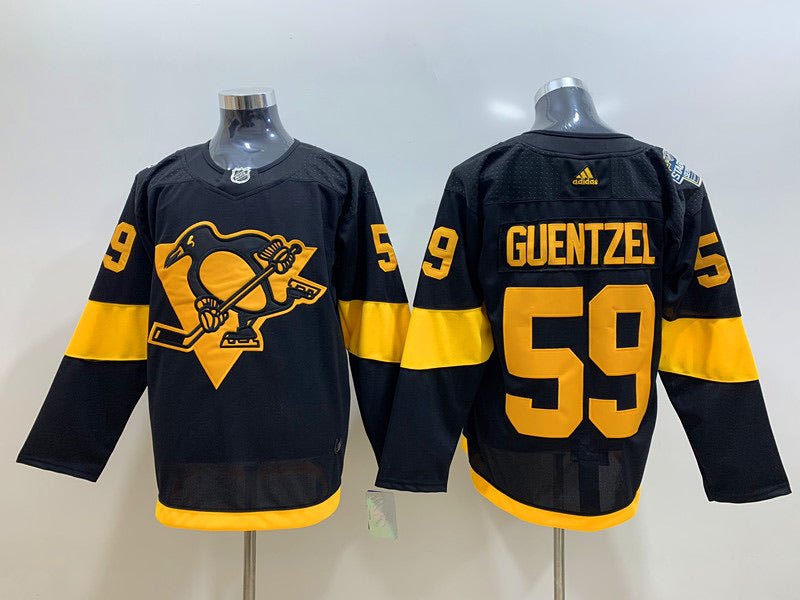 Jake Guentzel Pittsburgh Penguins Official Hockey  Jersey black