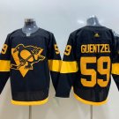 Jake Guentzel Pittsburgh Penguins Official Hockey  Jersey black