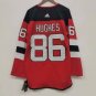 Jack Hughes New Jersey Devils Official Hockey Jersey red
