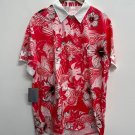 Detroit Red Wings Official Hockey   Floral Palm shirt
