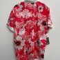 Detroit Red Wings Official Hockey   Floral Palm shirt