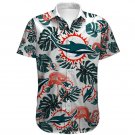 Miami Dolphins Official Football Floral Palm shirt