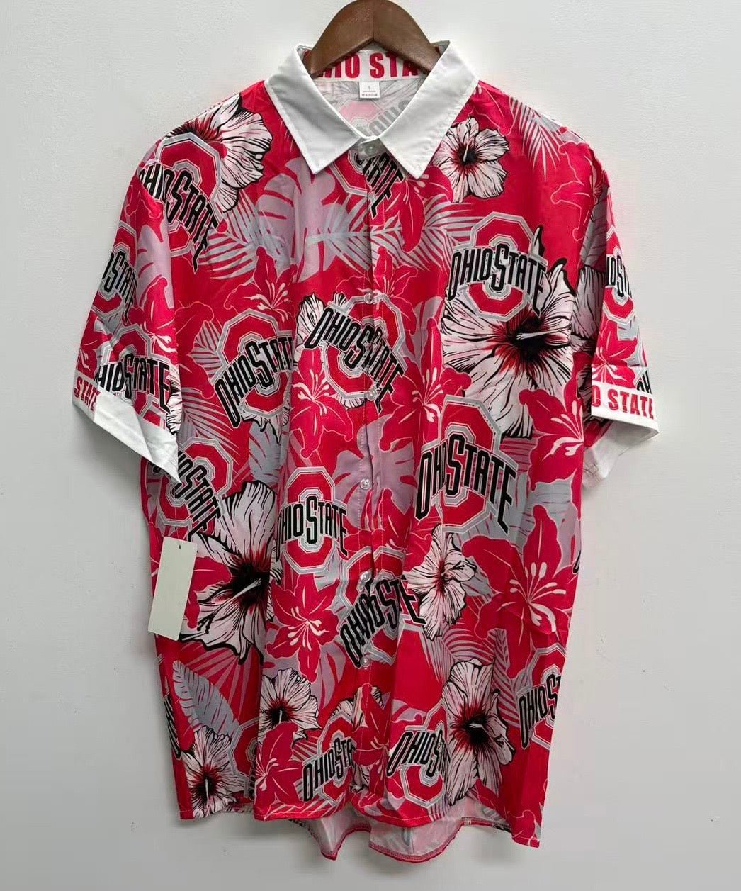 Ohio State Buckeyes Official College Basketball Floral Palm shirt