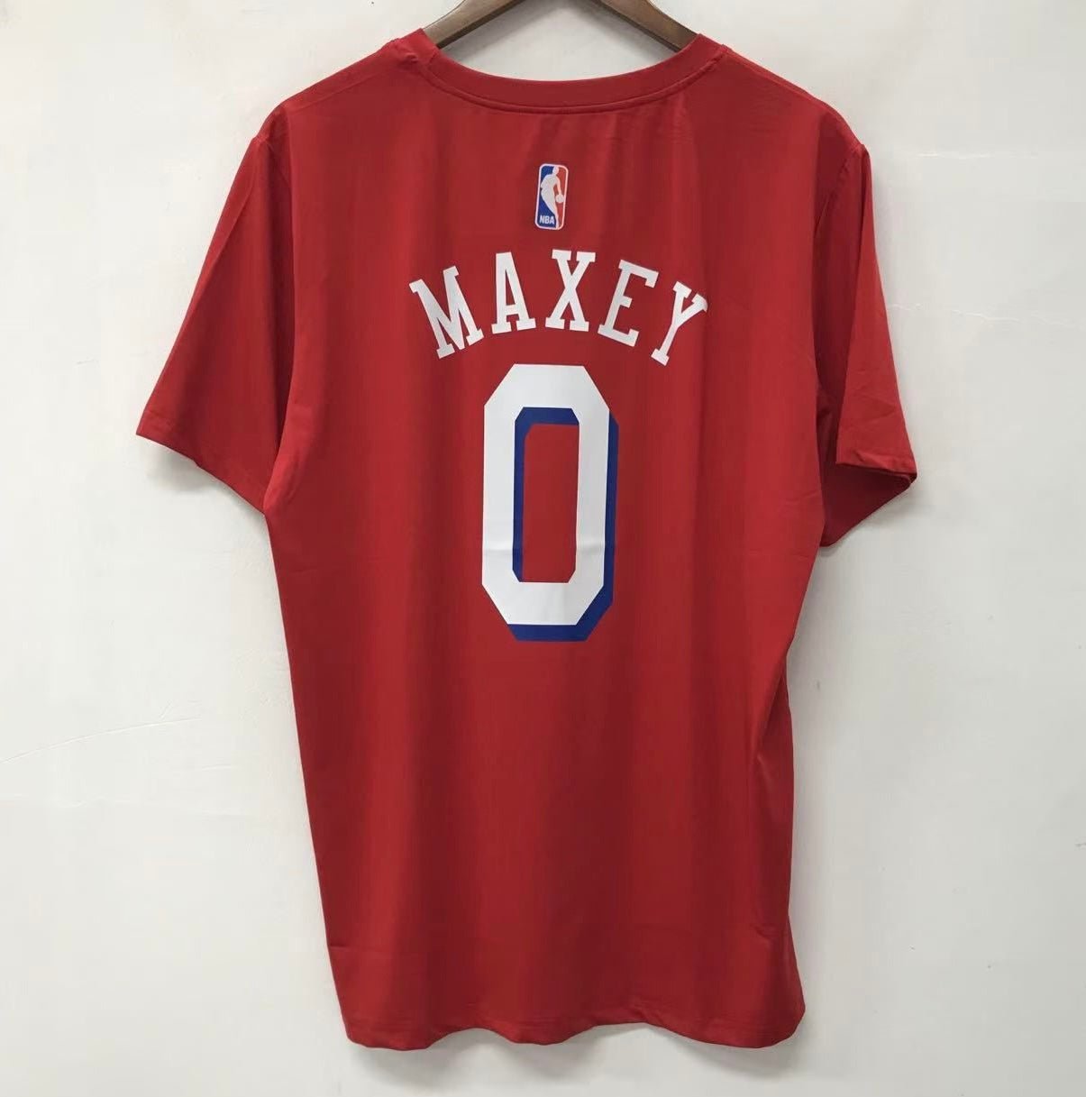 Tyrese Maxey Official Basketball Name & Number Philadelphia 76ers T shirt