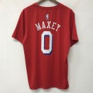Tyrese Maxey Official Basketball Name & Number Philadelphia 76ers T shirt
