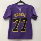 Luca Doncic Name & Number Los Angeles Lakers T shirt youth/kids sizes