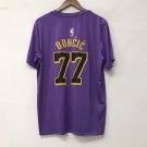Luca Doncic Name & Number Los Angeles Lakers T shirt Adult sizes