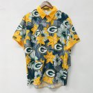 Green Bay Packers Official Football Floral Palm shirt
