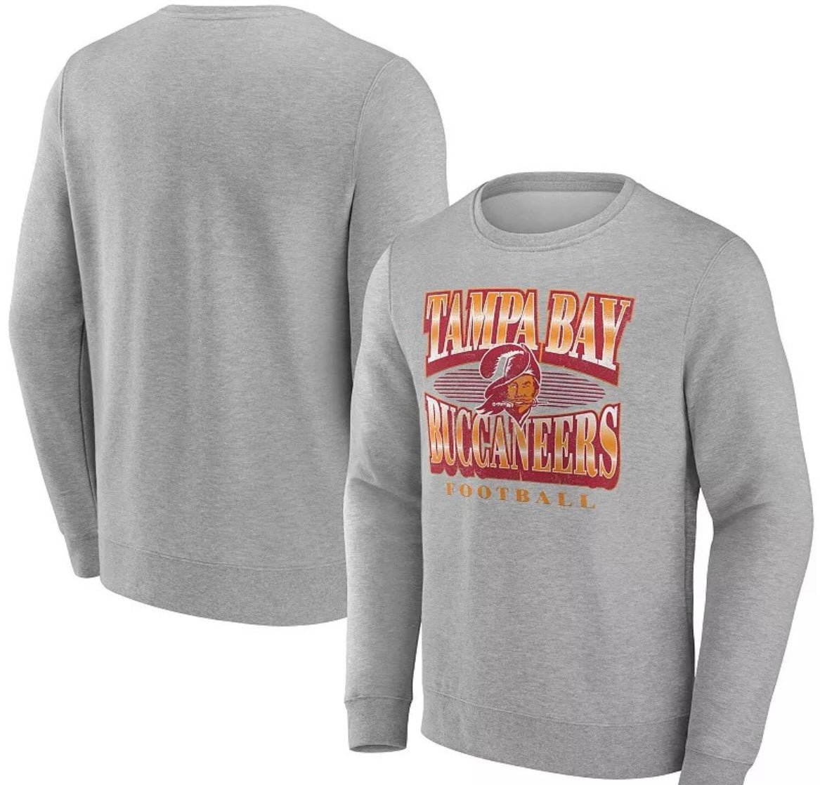 Tampa Bay Buccaneers Retro throwback logo Official Football crewneck sweatshirt