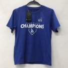 Los Angeles Dodgers YOUTH KIDS World Series player roster T shirt
