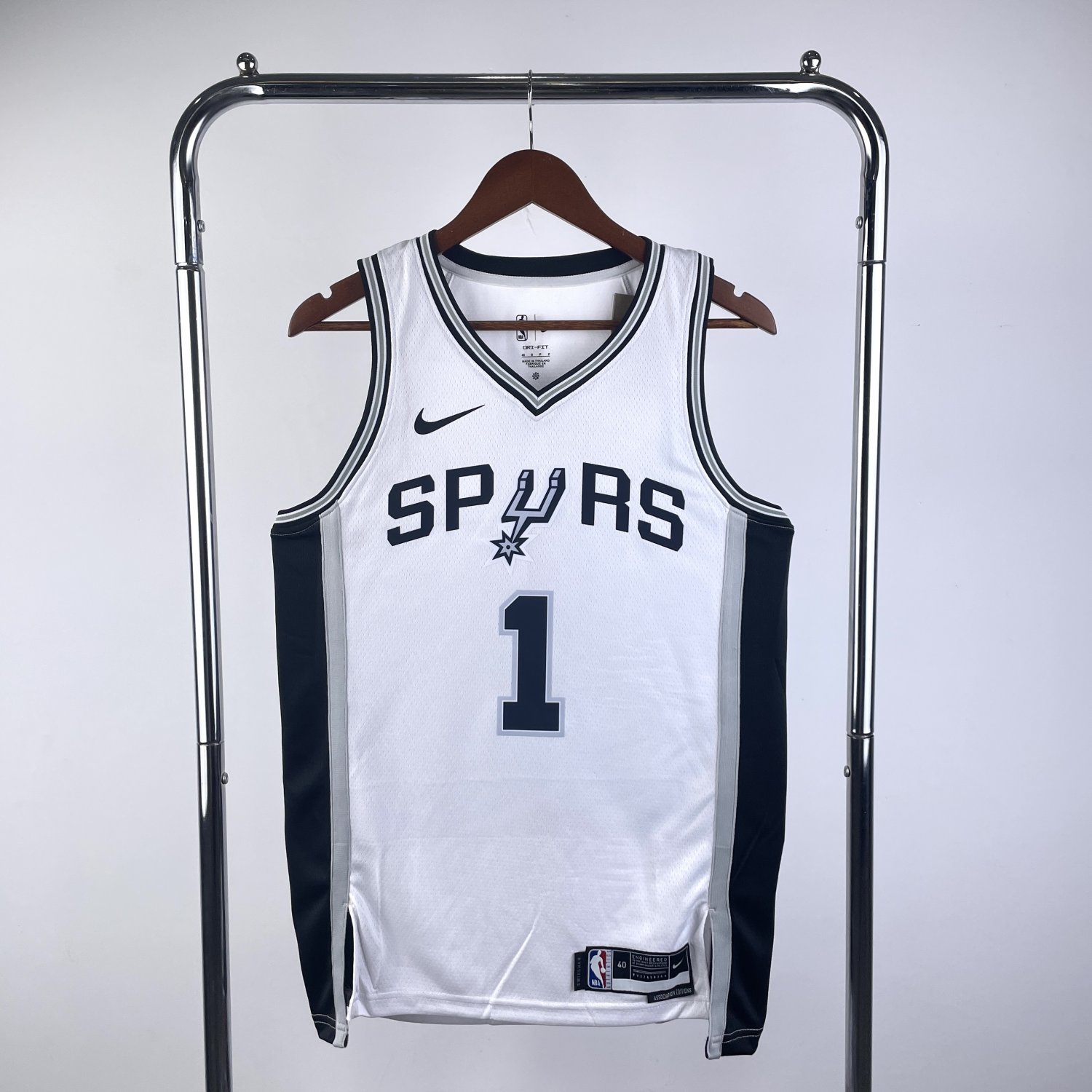 San Antonio Spurs Association Edition Victor Wembanyama #1 Jersey -White